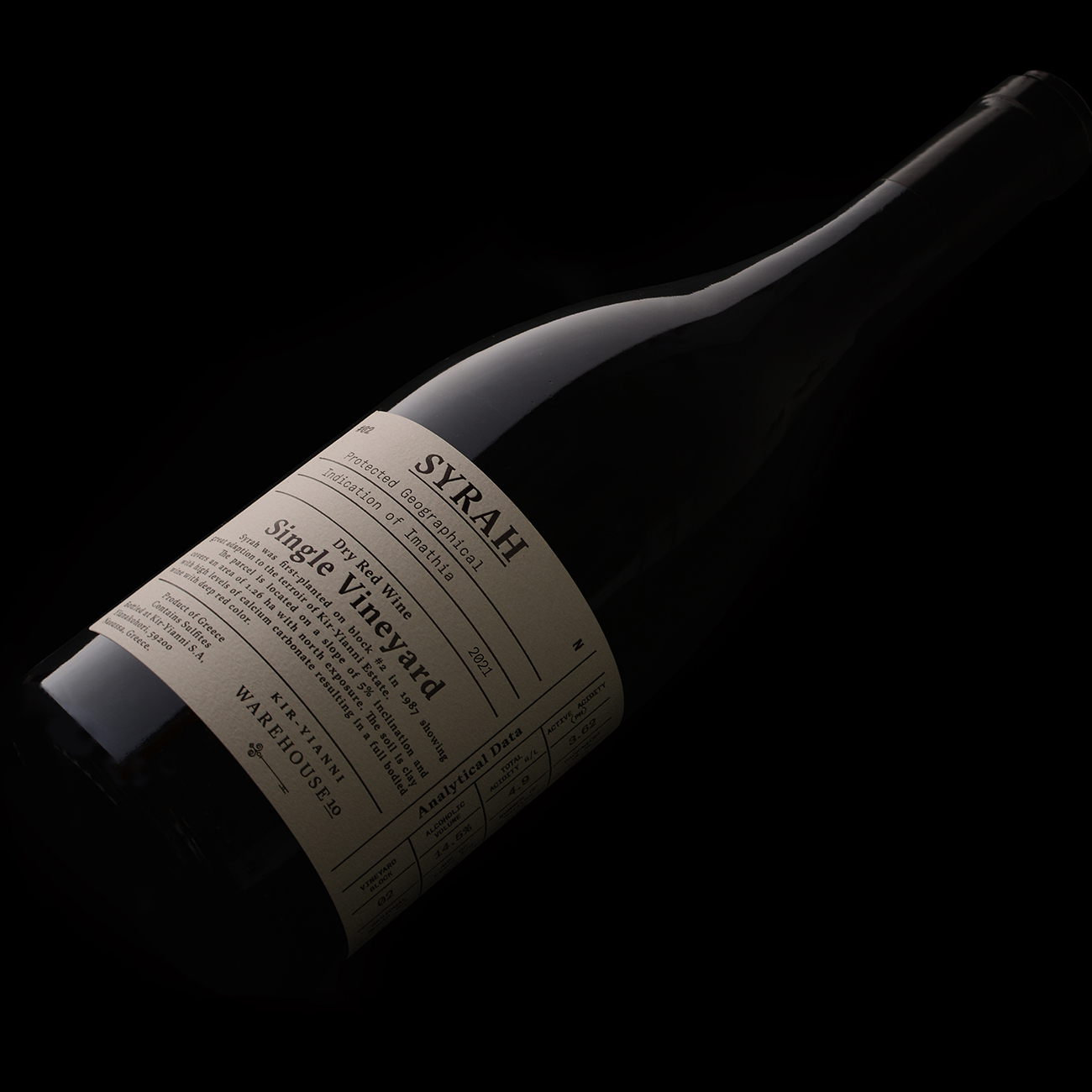 SYRAH SINGLE VINEYARD 2021