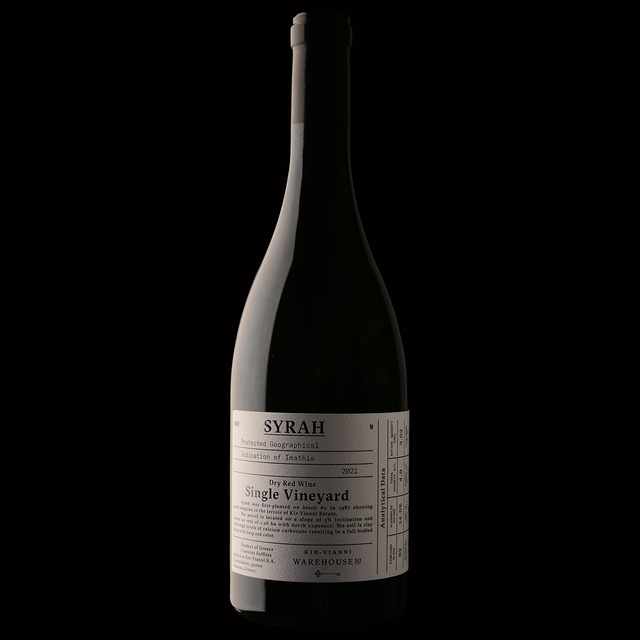 SYRAH SINGLE VINEYARD 2021